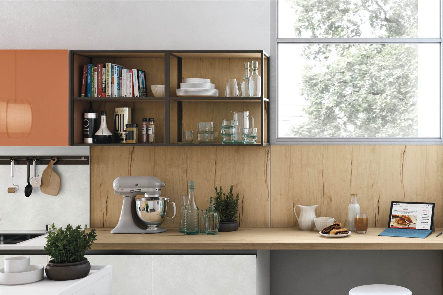 Cucine Piccole? Più grandi con l’arredo giusto - Stosa Cucine