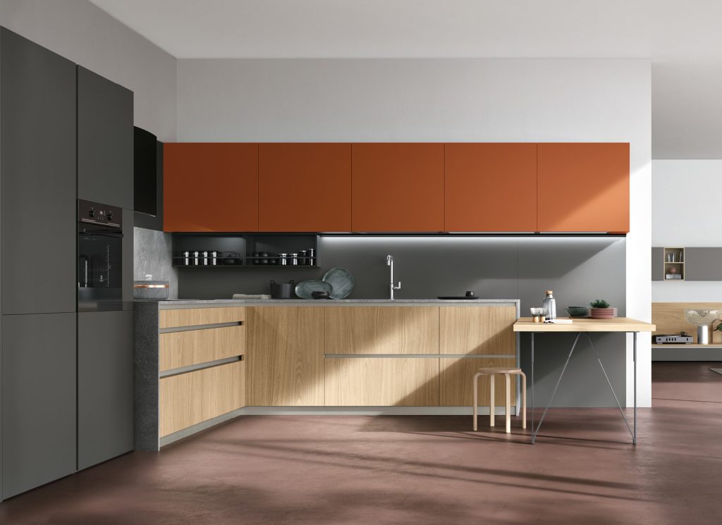 progettare cucina e living