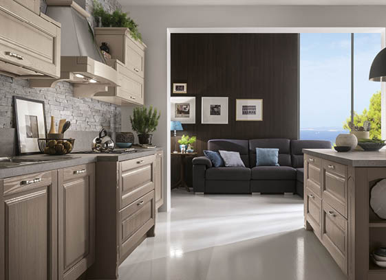 cucine in legno stosa