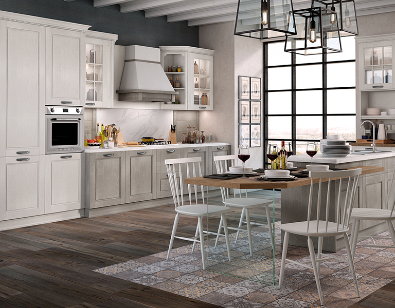 Cucine shabby chic: tra romanticismo e classicismo