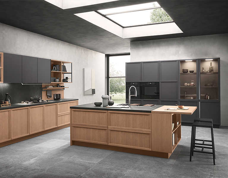 cucina classica in legno