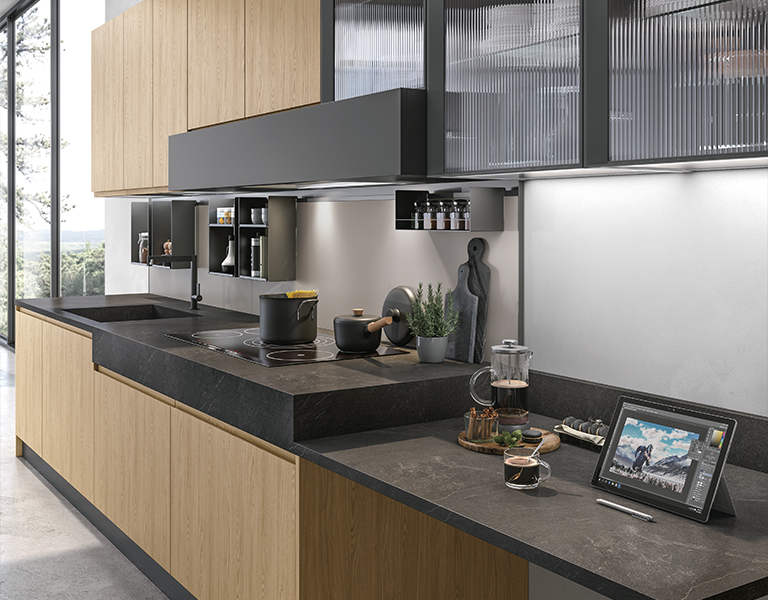 cucina moderna lineare
