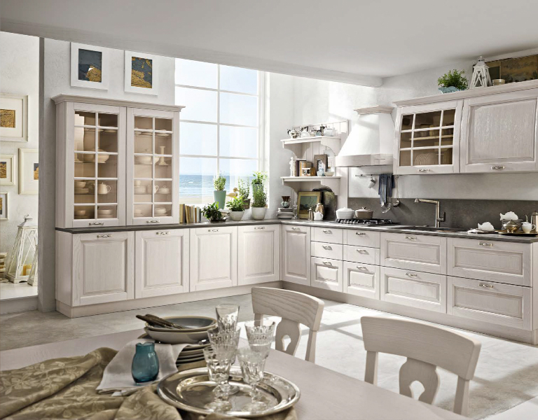 come arredare cucina casa al mare