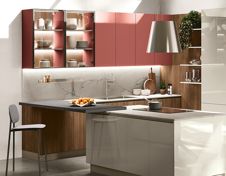 Paraschizzi cucina in quarzo
