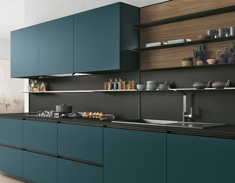 mensole cucina moderna