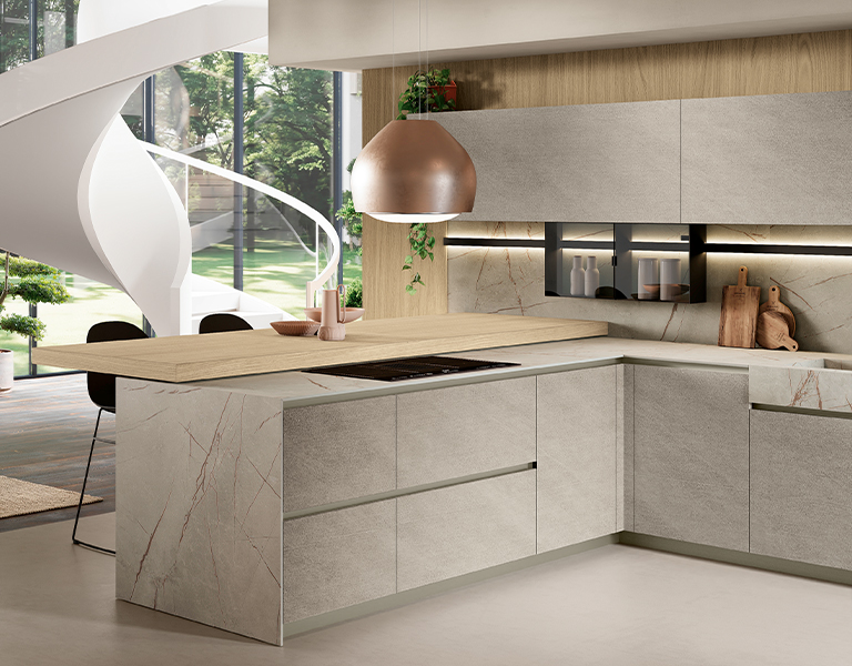 laminato in cucina